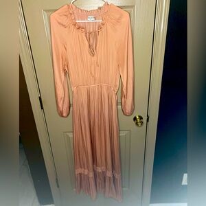 Maxi long sleeve dress